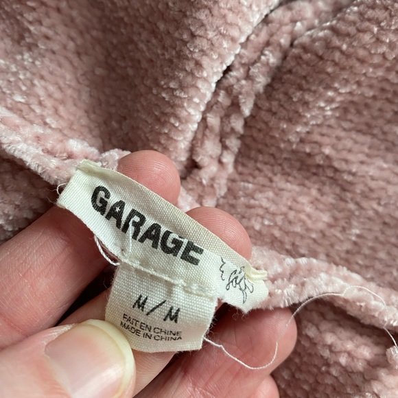 Garage Velvet Knit Cardigan - Picture 4 of 4